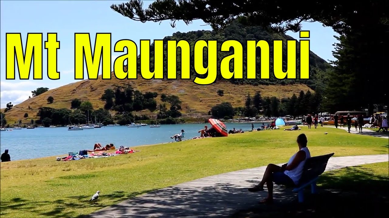 Mount Maunganui city centre, New Zealand