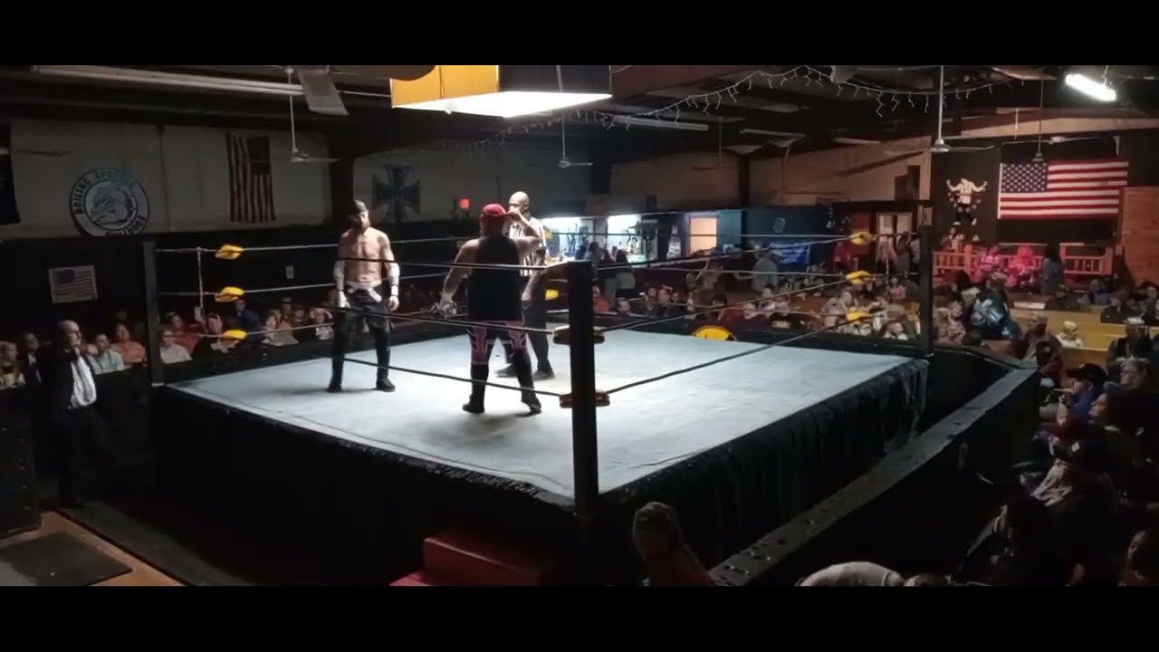 Nick Fury 🆚 Brian Bullet 11-4-2023 American pro wrestling boiling springs sc