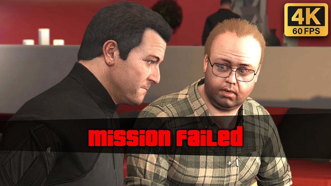 Миссия провалена | Рейд Бюро B | GTA 5