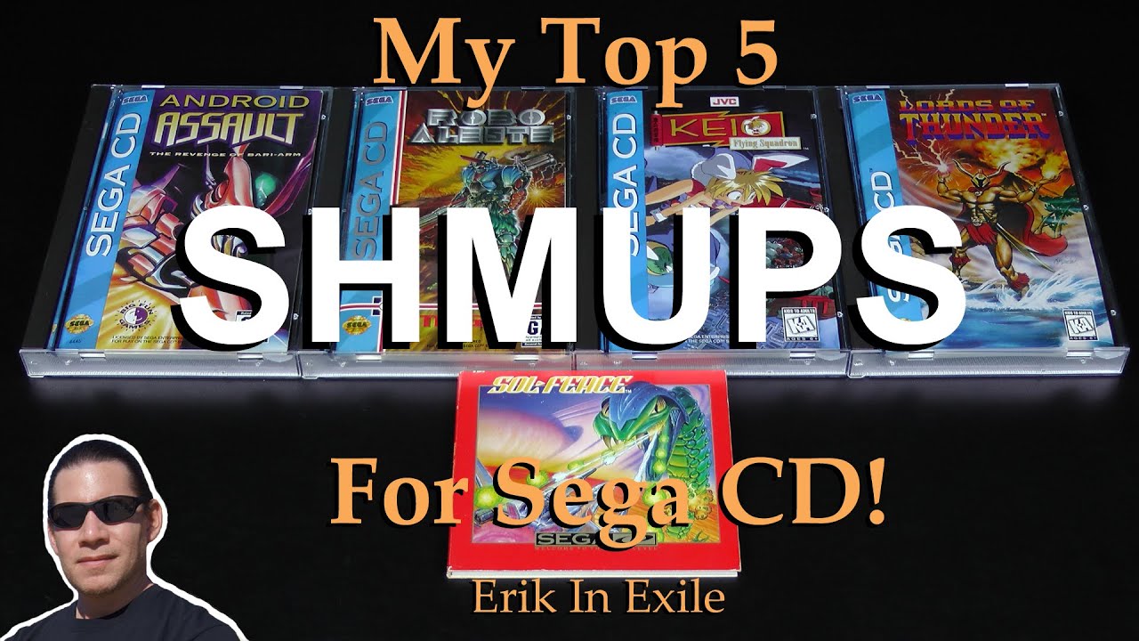 My Top 5 SHMUPS for Sega CD!