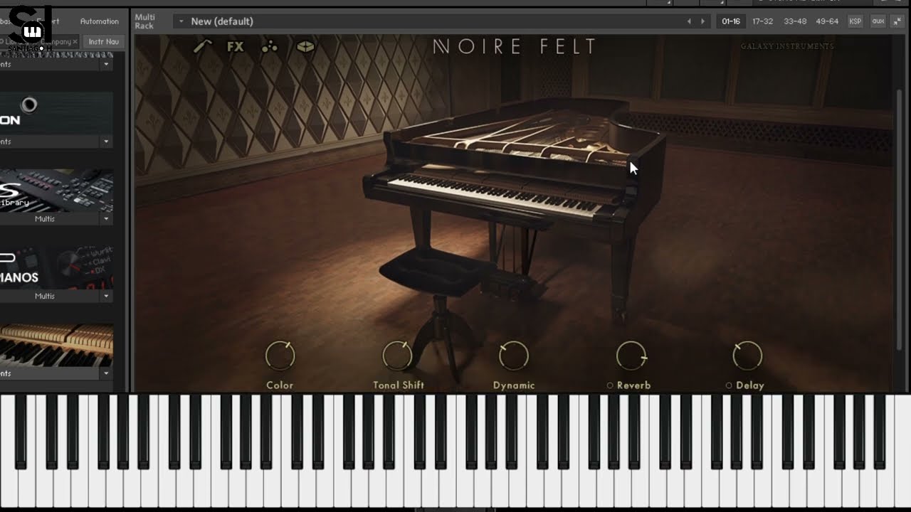 🔥 NOIRE PIANO para KONTAKT | Piano Acústico para KONTAKT| Review en ESPAÑOL