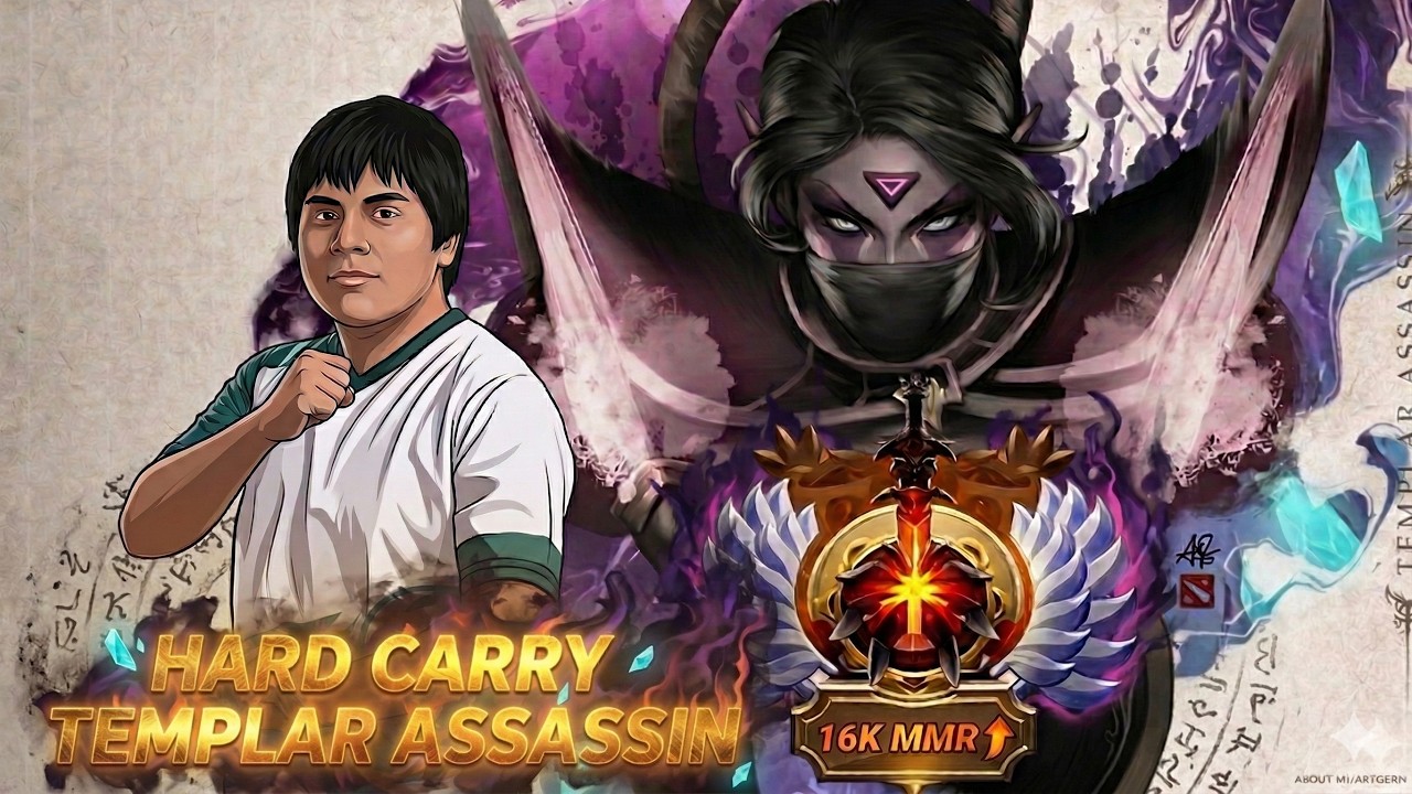 !Gameplay de Templar Assassin en media 12K-MMR!