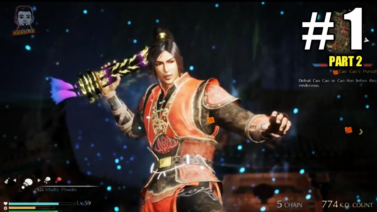 Dynasty Warriors 9 | Walkthrough story Ling Tong Chapter 1  part 2