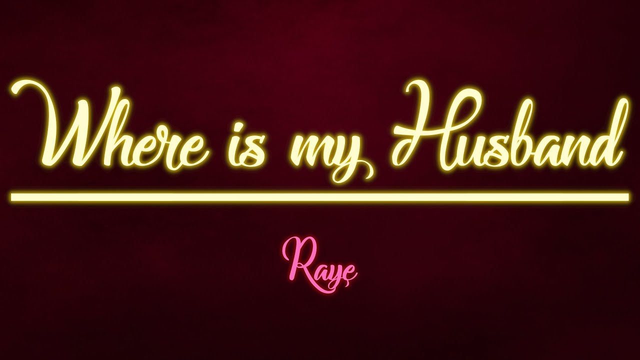 Raye - Where Is My Husband | Slowed + Reverb