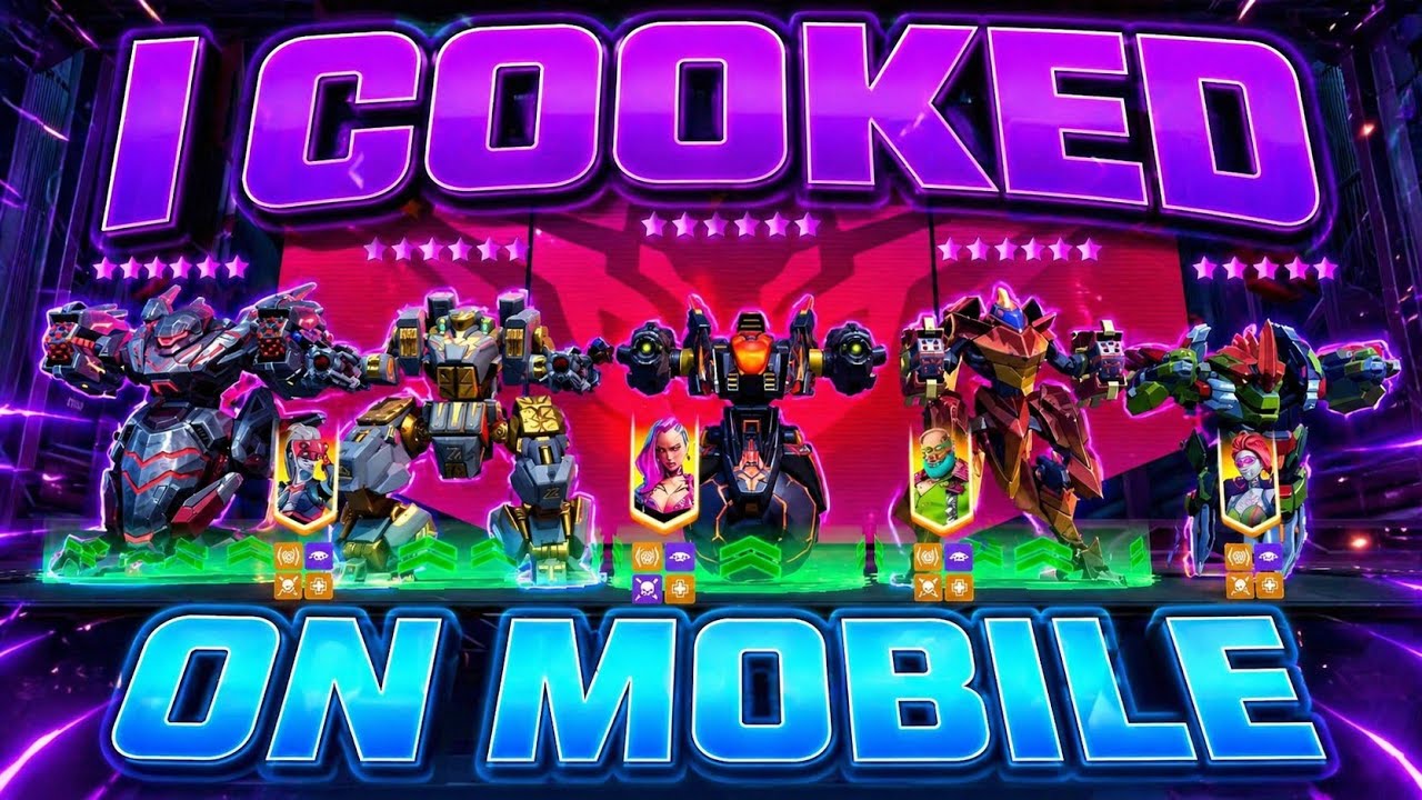 WHEN A PC PLAYER PLAYS ON MOBILE&hellip; 💀 | Mech Arena