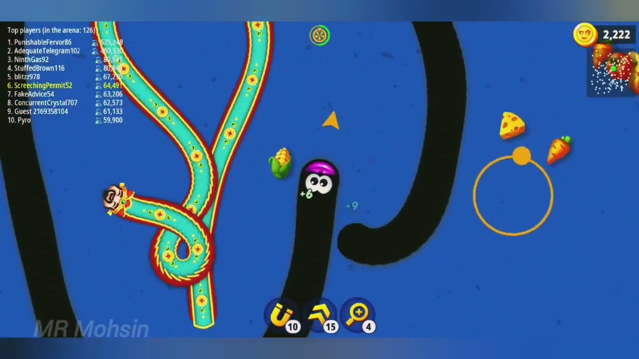 Worms zone.io #mrmohsin1