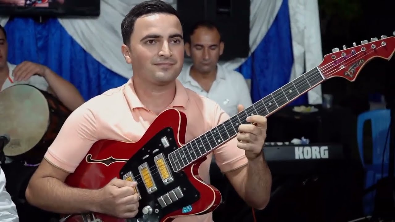 Eziz Salahov Gitara YENİ 2025 - Xeyali seadet, Kesmirde mehebbet (Əliqulunun toyu, Neftçala, Cəngən)