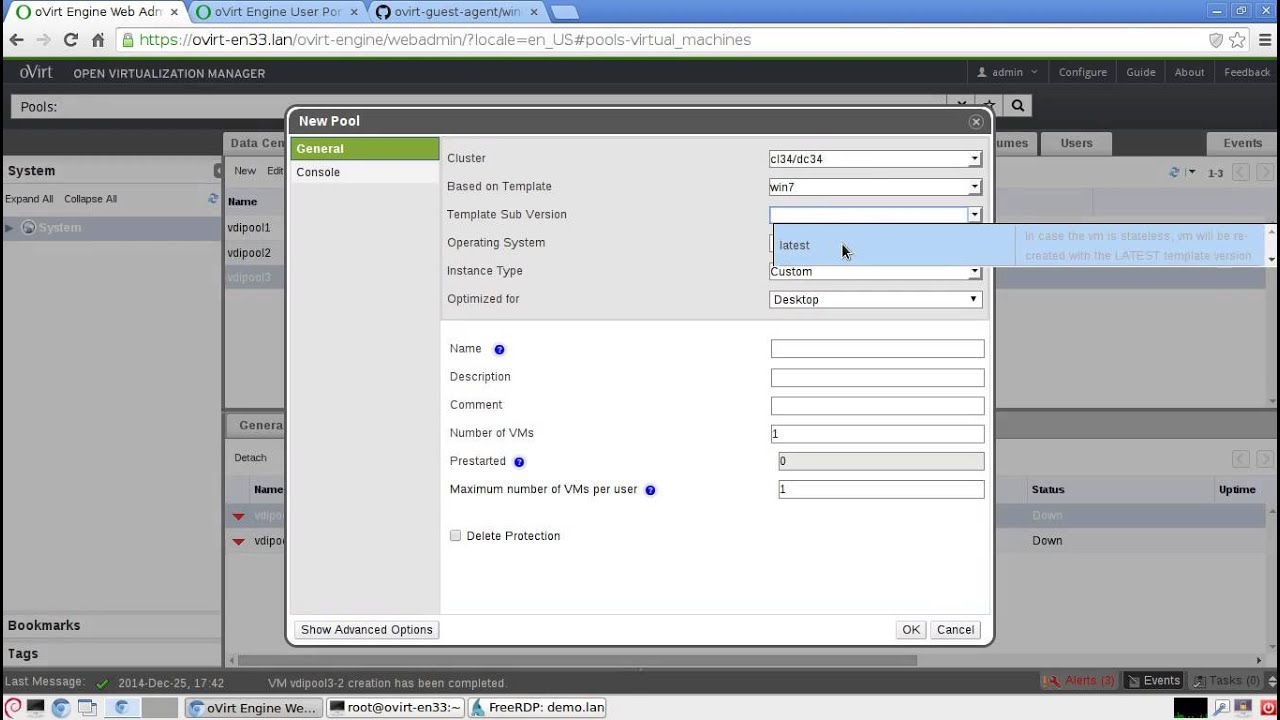oVirt - часть 11 - Virtual Desktop Infrastructure