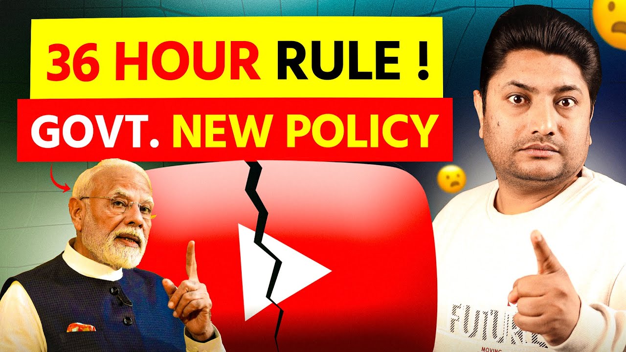 36 Hour Rule! Indian Govt’s New Social Media Law Shocks Everyone 😱