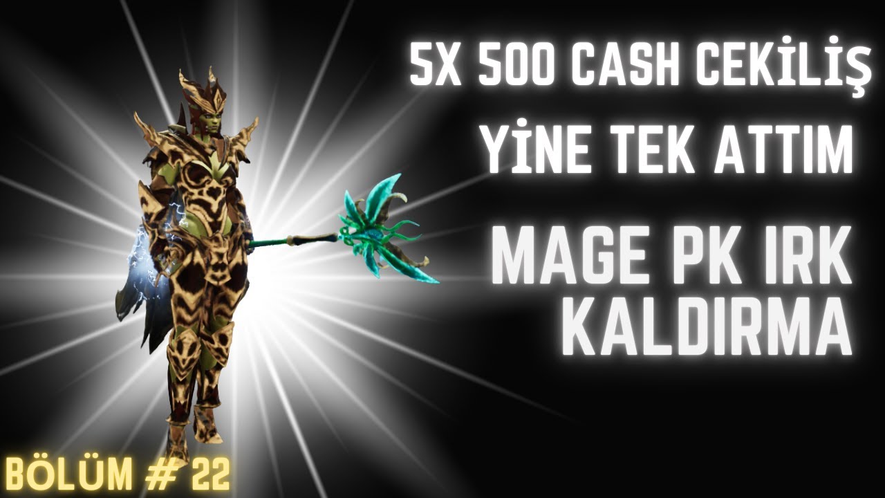 Rise Online MS Bölüm#22 Çekiliş Var - Bu ne Şans ? - Spinden Gelene Bak Deliricem! - Komutlu Mage PK