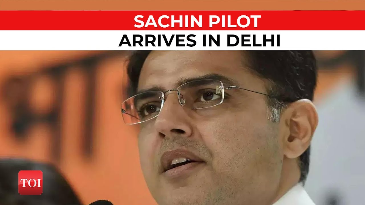 Sachin Pilot arrives in New Delhi after his hunger strike in Rajasthan #sachinpilot
