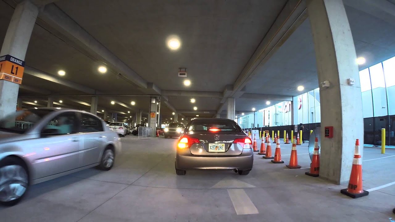 Disney Springs - Orange Garage Driving Tour (2014)