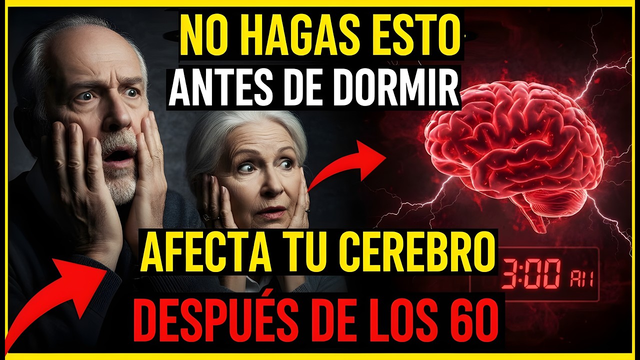 6 Errores Nocturnos que Están Destruyendo tu Cerebro Después de los 60