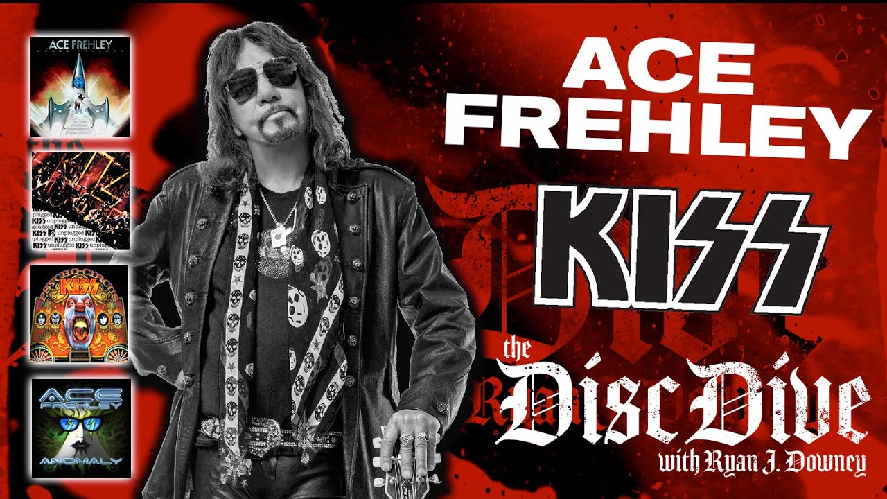 Ace Frehley Talks KISS Unplugged, Psycho Circus, Anomaly, & More - The Disc Dive w/ Ryan J. Downey