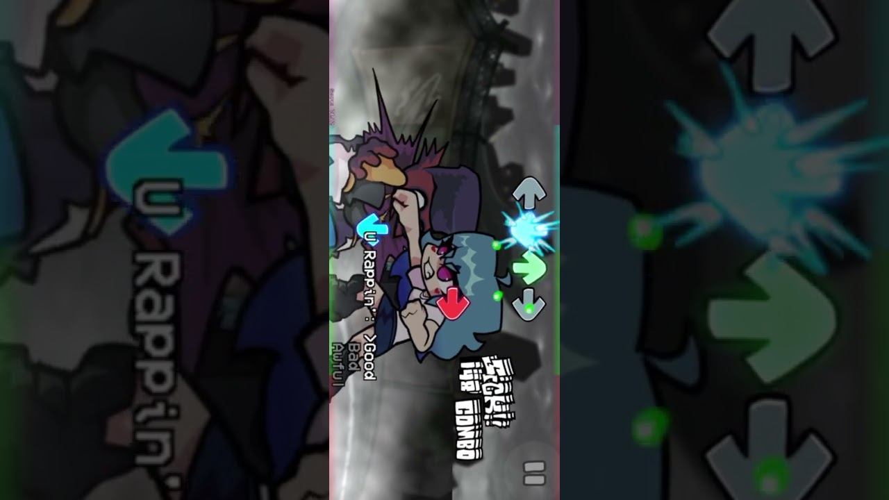 Playing fnf blazin sky ver moblie