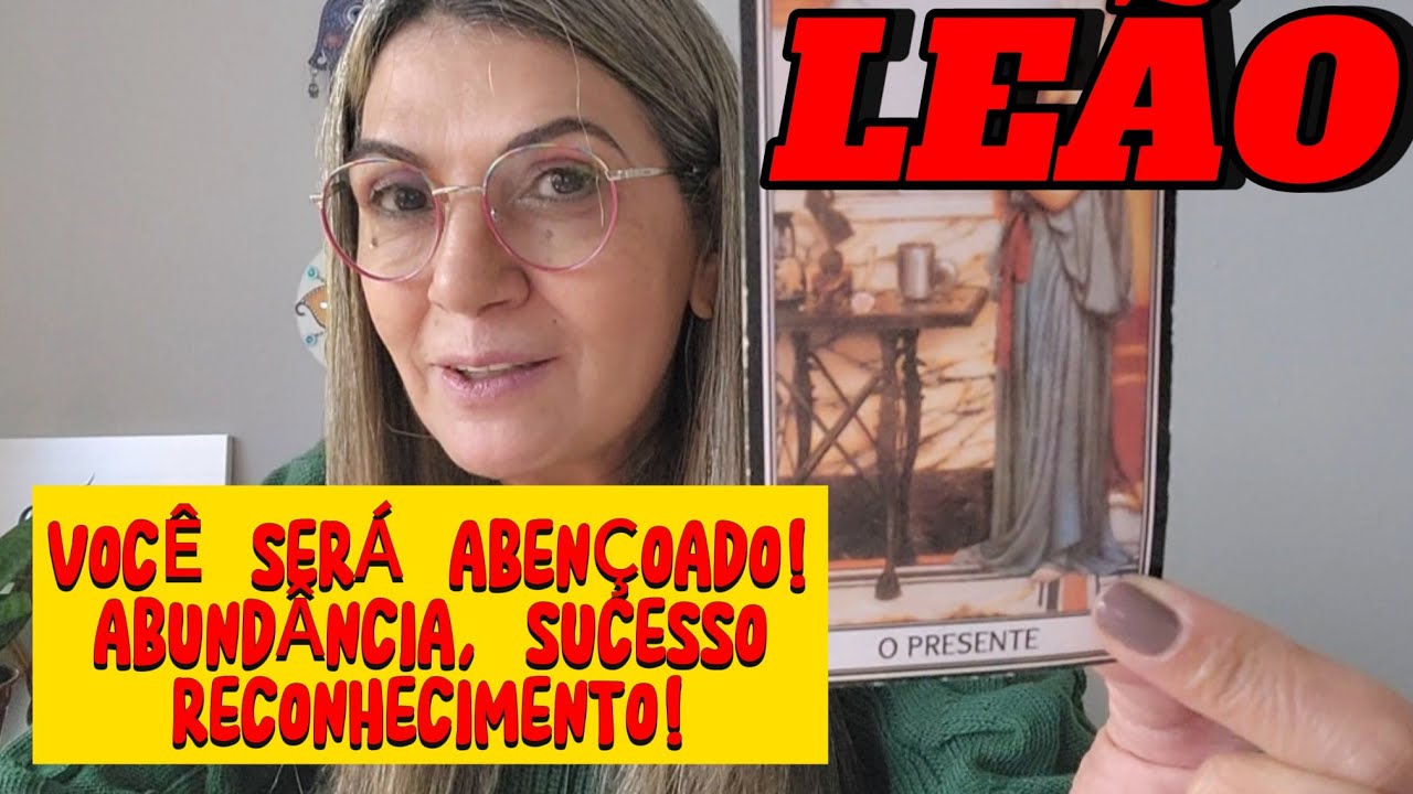 ♌️LEÃO ESSA REVELAÇÃO DIVÍNA TEM ATÉ O SEU NOME🔥 EMOCIONANTE!VOCÊ VAI VIVER UM GRANDE MILAGRE💥