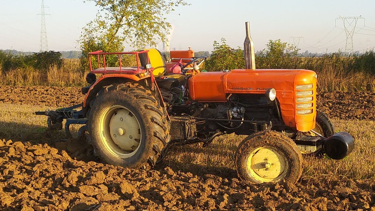 Ciężka orka na glinie 2023⚡ Ursus c 4011 + Rabe Werk 3 skibowy w akcji...🚜 Gospodarstwo od Zera🎥