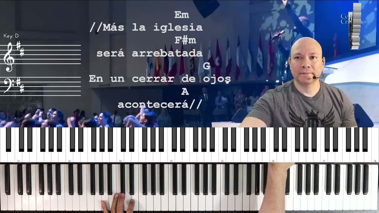 Me Viene A Buscar y Que Ruja El Leon Piano Tutorial