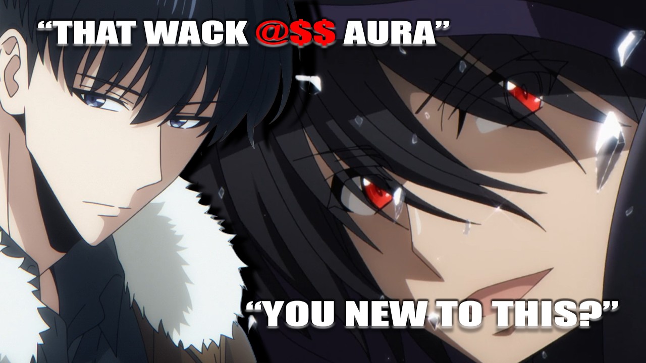The AURA BATTLES Cid kagenou VS Sung Jinwoo [Eminence is shadow and Solo leveling]