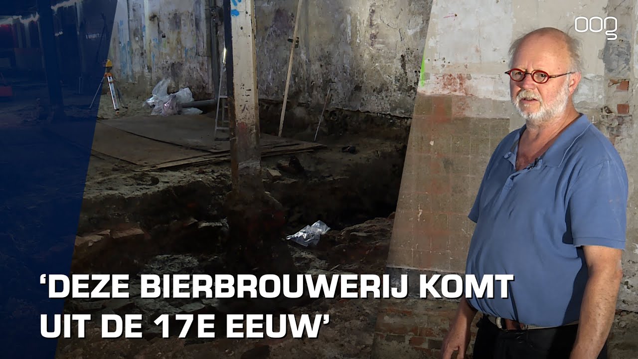 Stadsarcheoloog Gert Kortekaas: 'Dit zijn de restanten van een 17e-eeuwse bierbrouwerij!'
