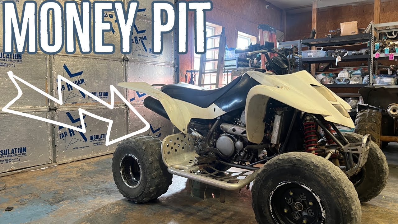 Я купил потрепанный Suzuki LTZ400