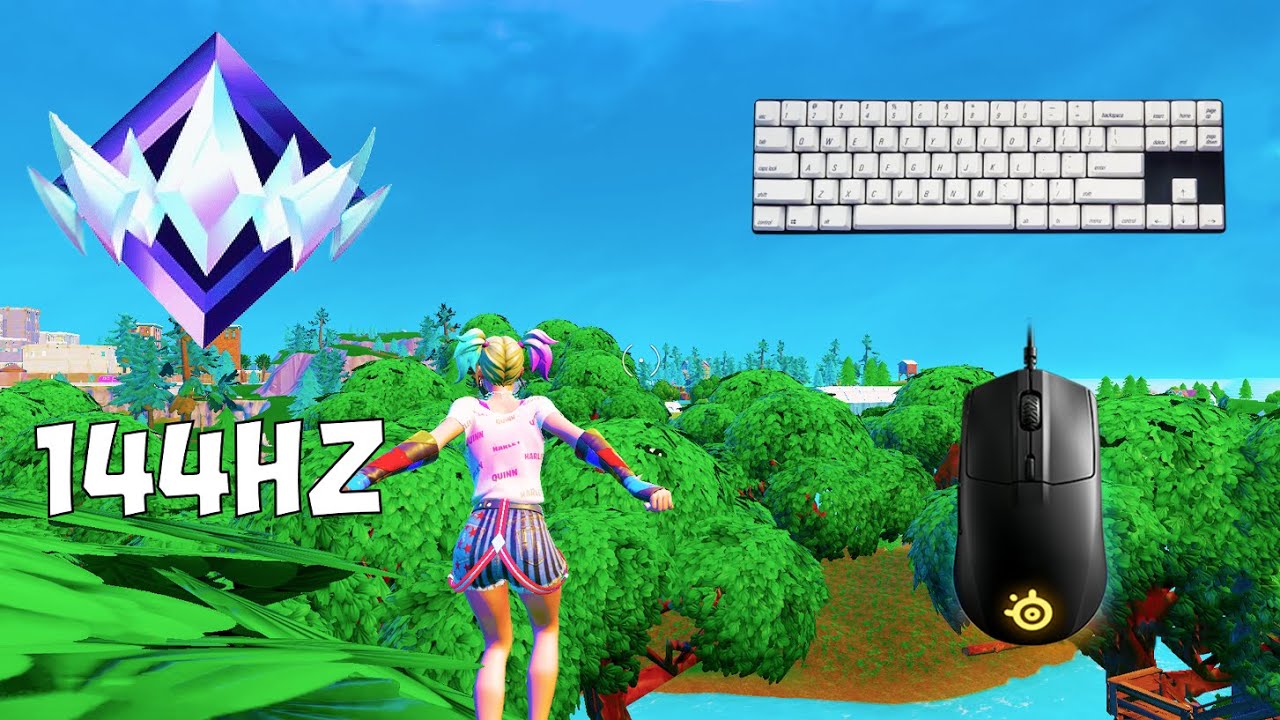 EG Oreo Switches ASMR 😴 Satisfying Keyboard OG Fortnite Reload 144 FPS 🏆 (Fortnite KBM ASMR)