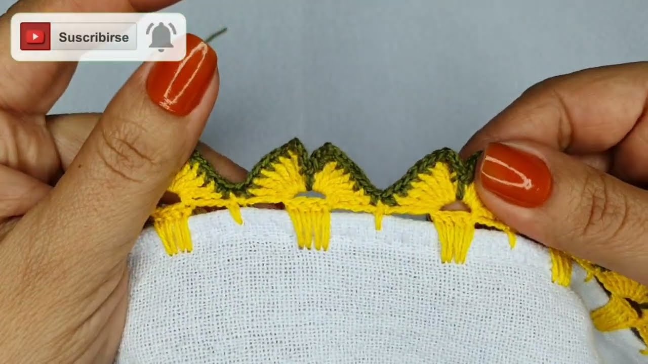 TE VA A ENCANTAR ESTA PUNTILLA a Crochet Paso a Paso | de Mariposas 🦋