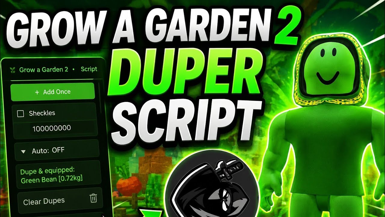 *OP* GROW A GARDEN 2 SCRIPT HOSHI HUB SHECKLES DUPER AND WEATHER PREDICTOR 