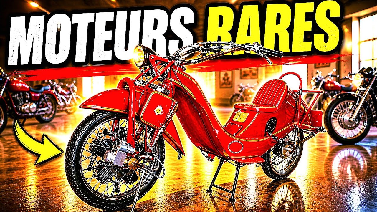 10 MOTOS avec les MOTEURS LES PLUS BIZARRES AU MONDE 🤯