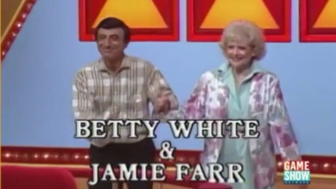 The $25,000 Pyramid August 1986 Betty White & Jamie Farr
