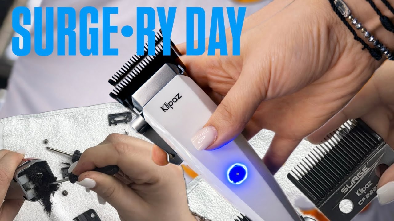 SURGE•RY DAY watch me change out my old blade with the new SURGE blade on my KLIPAZ