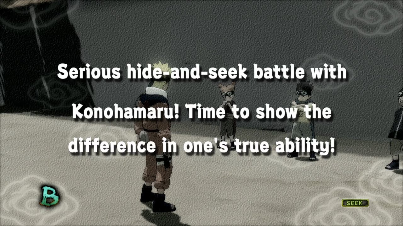 [Rank B] Hide-and-Seek battle finals | Naruto: Ultimate Ninja Storm