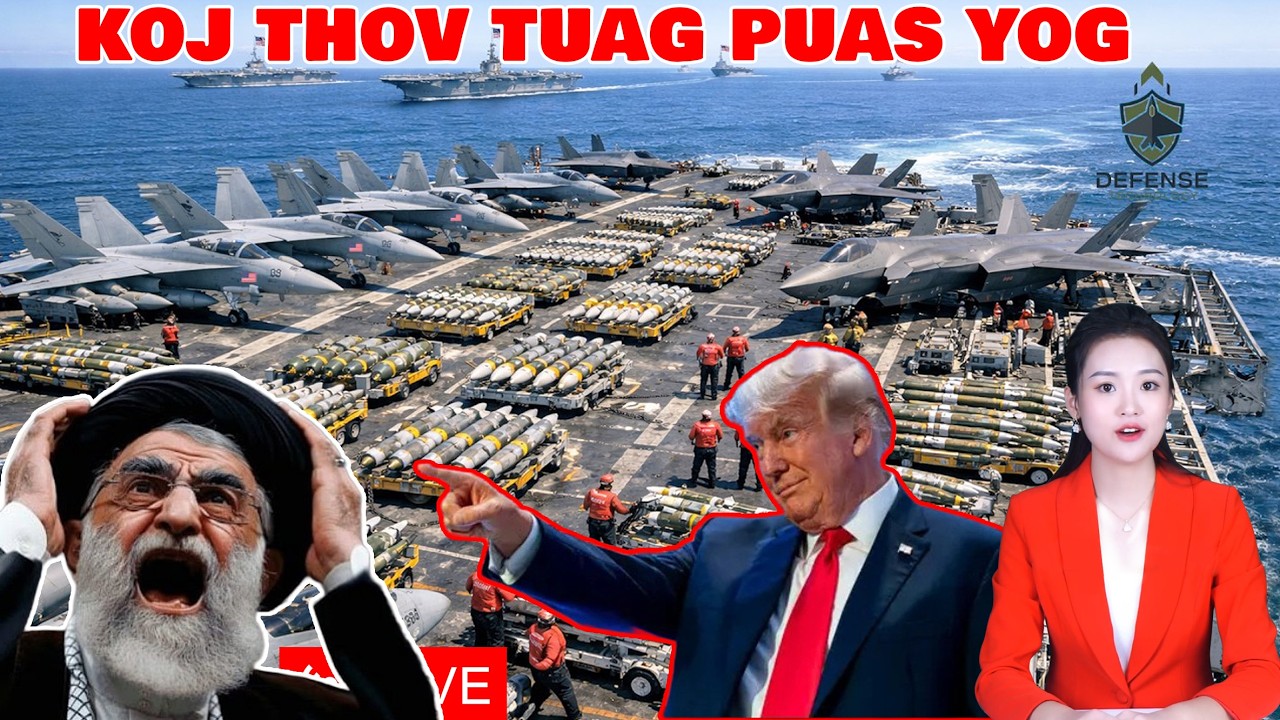 XOVXWM KUB 22/2: IRAN THOV TUAG, MEKAS XA NKOJ TSHAV DAV HLAU THIB 2 TUAJ PUAV IRAN