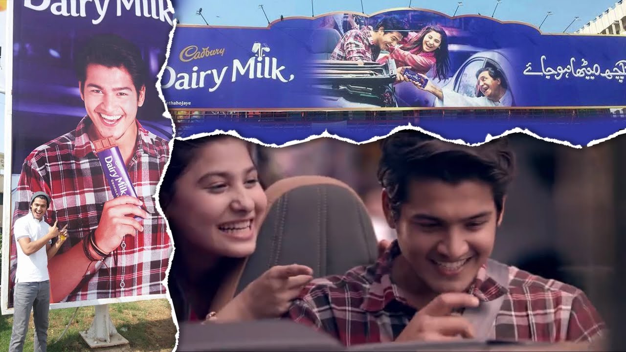 Omar Bilal Ahmad in Cadbury TVC | As a Model