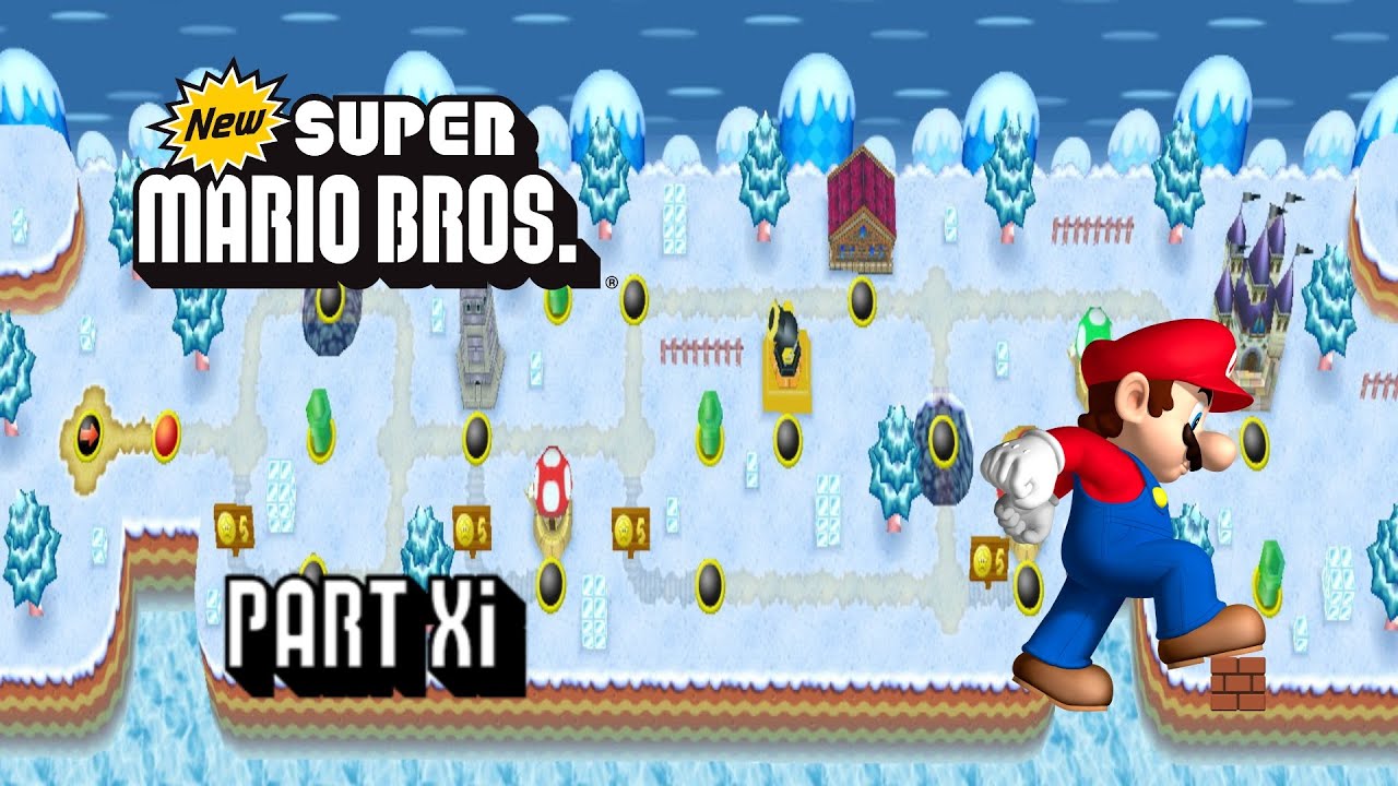 Let's Play New Super Mario Bros. DS - Part #11.) Last Christmas, I Gave You My Heart