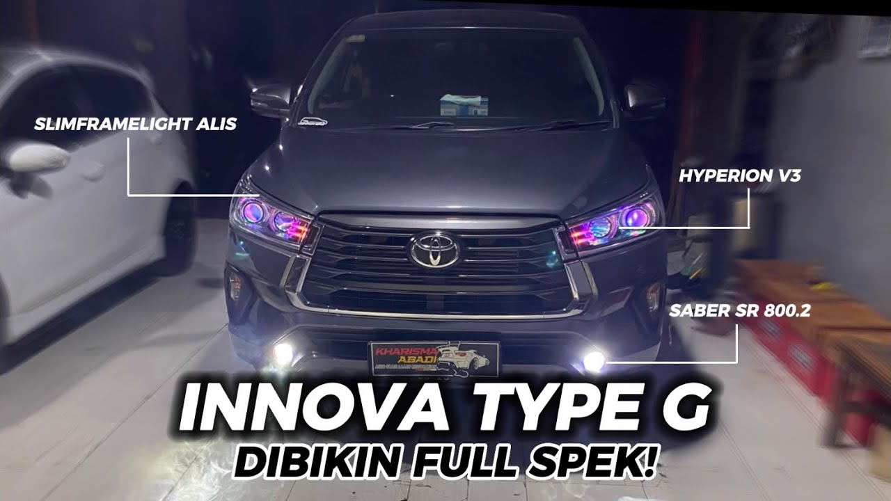 Innova Reborn Ini Upgrade Headlamp + Foglamp Full Spek!