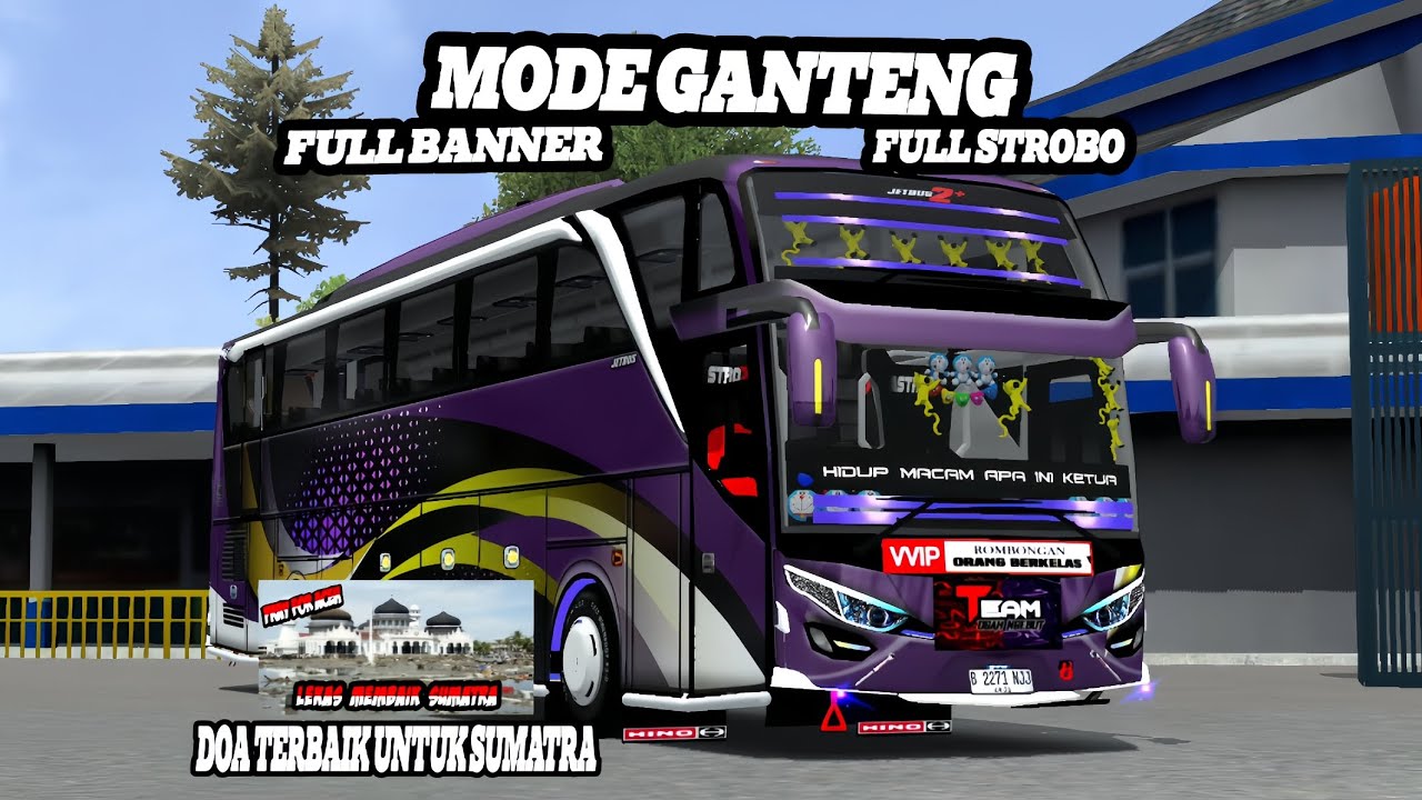 UPDATE!!!SHD JB2 DASBOARD JB3 FULL ACC FULL BANNER BUSSID V4.4.1