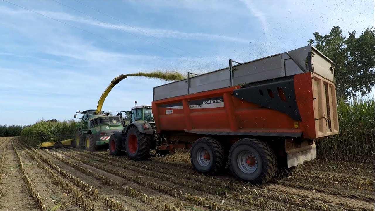 Ensilage 2022 Le Bouillon avec la CUMA du Frémur