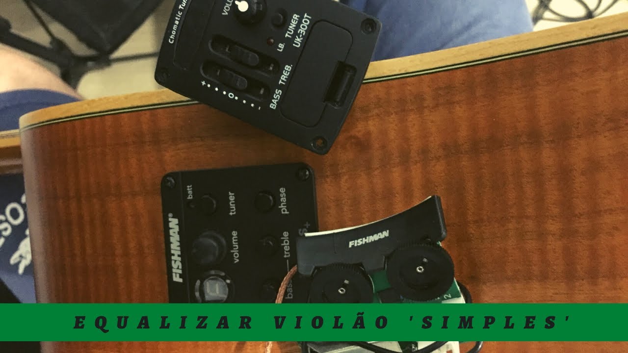 COMO EQUALIZAR  SEU VIOLAO NA CAIXA DE SOM // FELIX LUTHIER