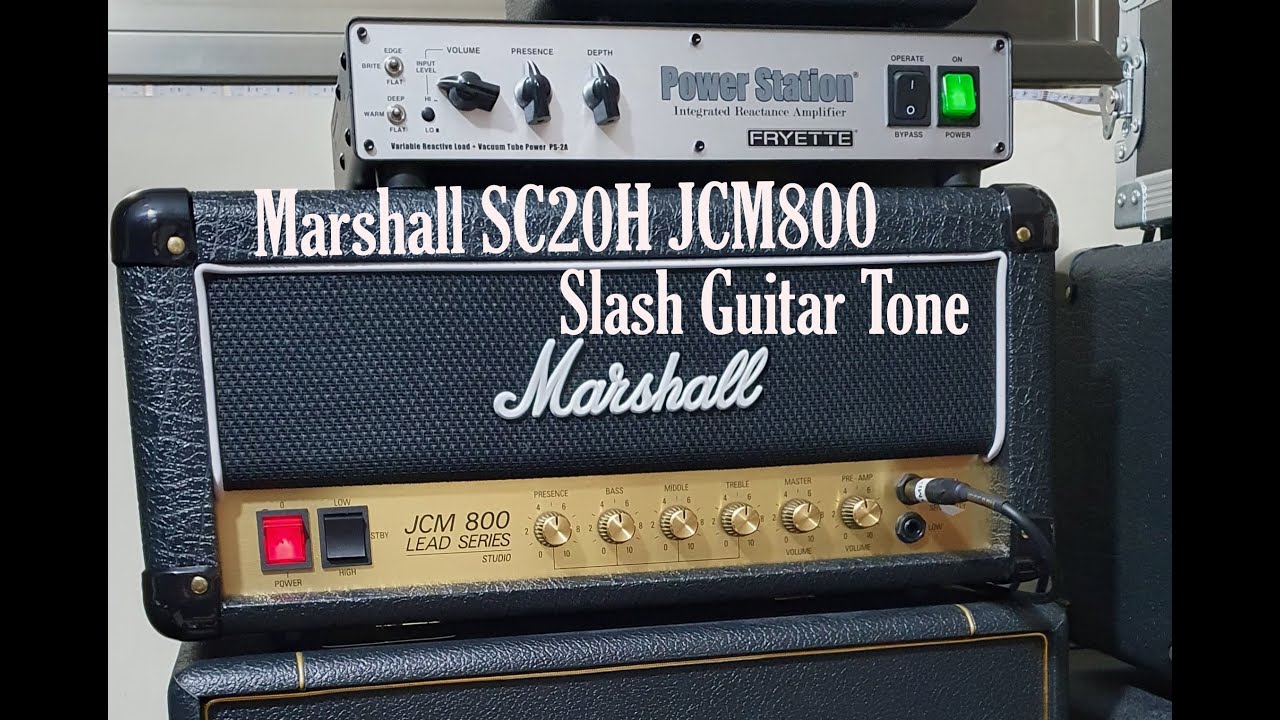 Marshall JCM800 Slash Guitar Tone