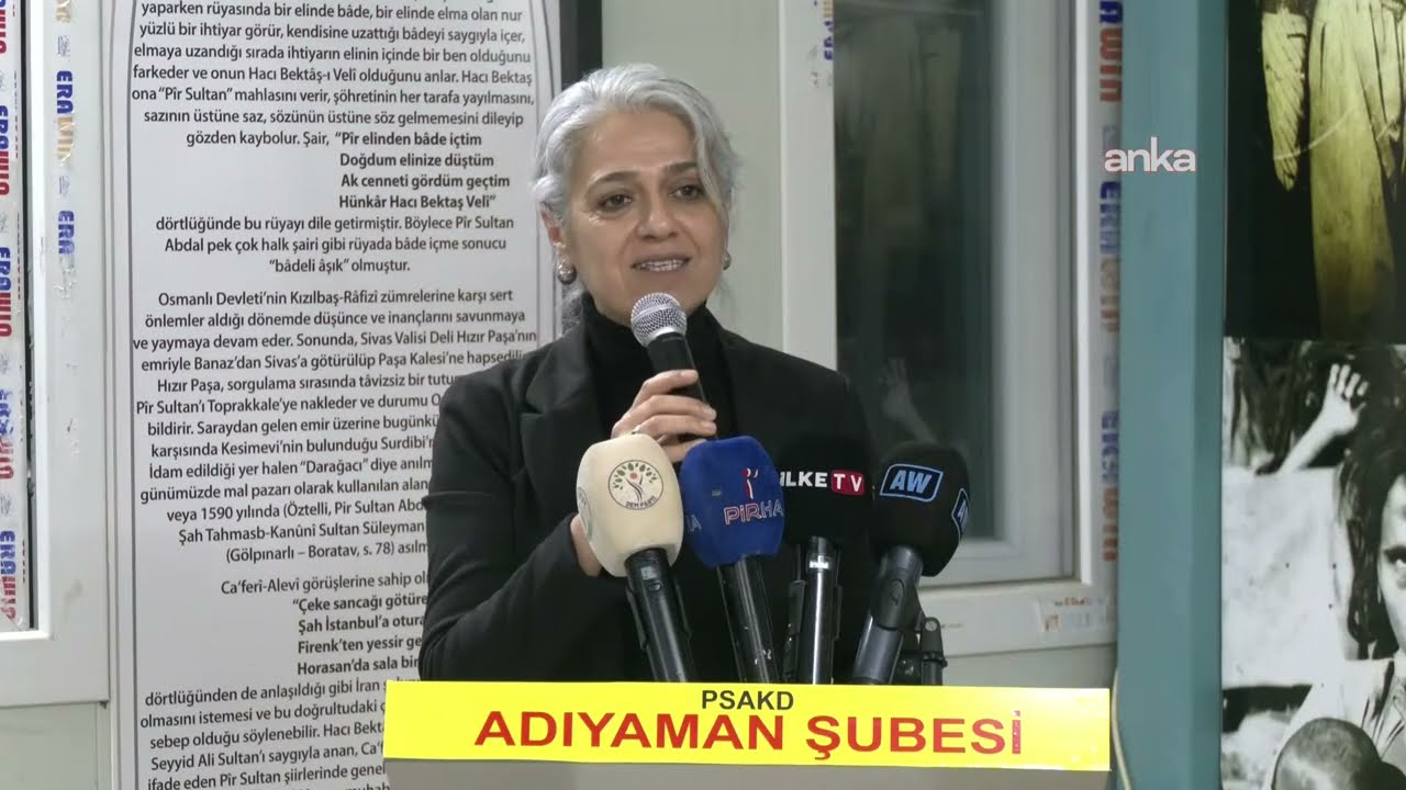 Çiğdem Kılıçgün Uçar, 6 Şubat depremleri anma töreninde konuşuyor / Adıyaman #Canlı