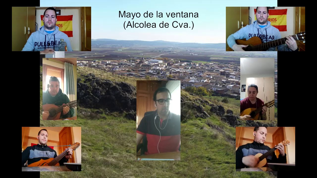 Mayos 2020. Mayo de la ventana. Alcolea de Calatrava.