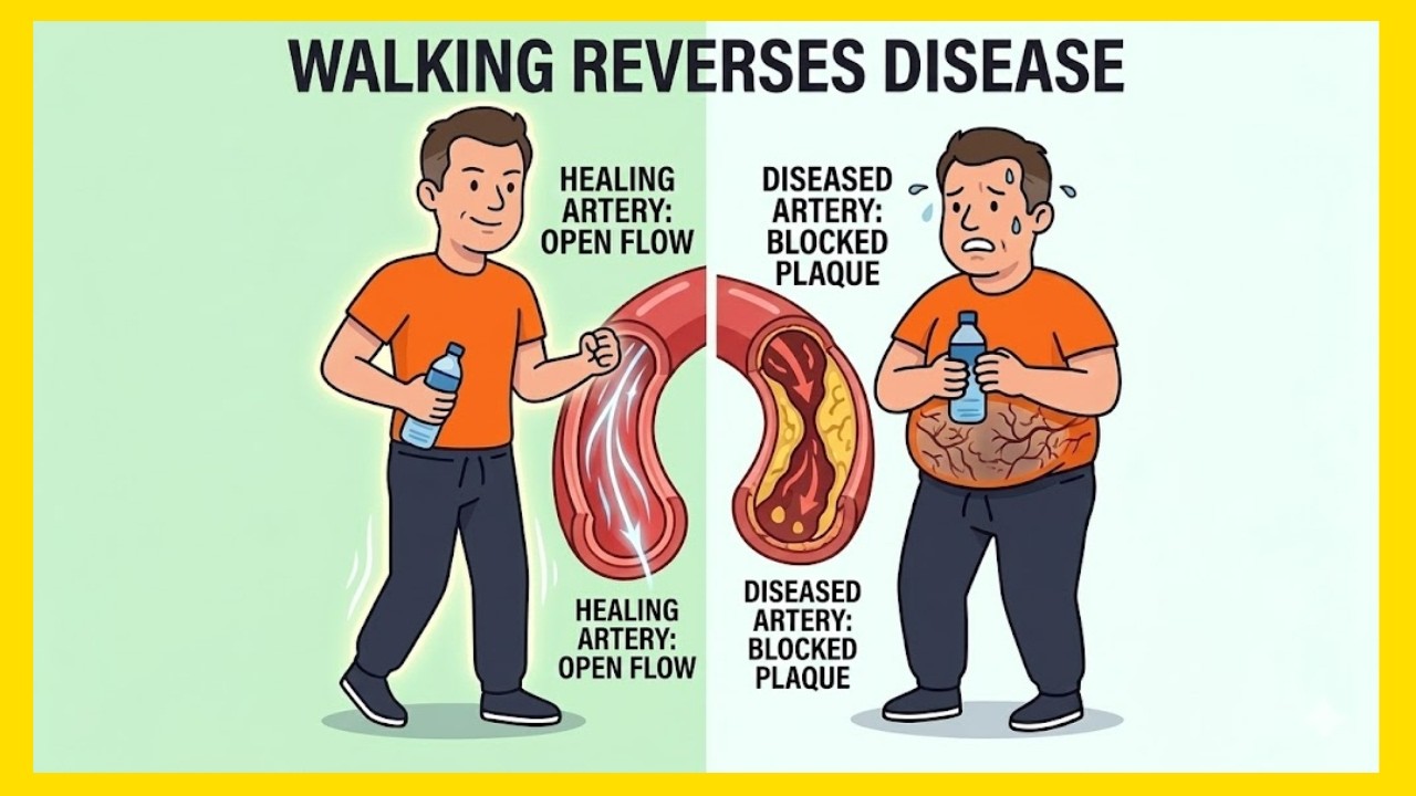 Your Arteries Are Healing From Walking Right Now