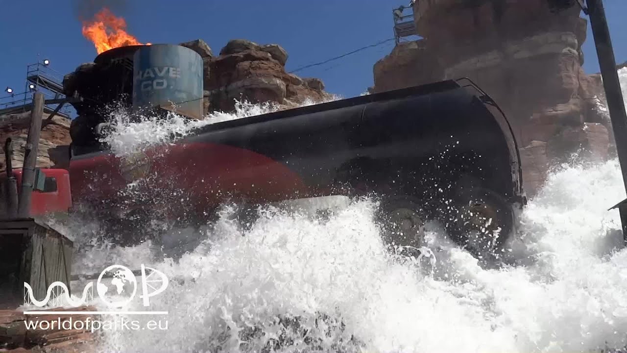 Studio Tram Tour: Behind the Magic - Disneyland Paris Catastrophe Canyon  Walt Disney Studios Park