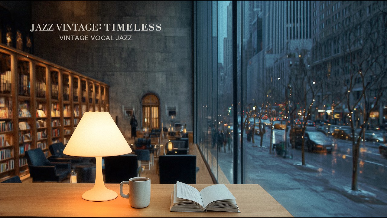[Playlist] Нью-Йоркская библиотека: тепло окон и тихий город | JazzVintage · Cozy Notes