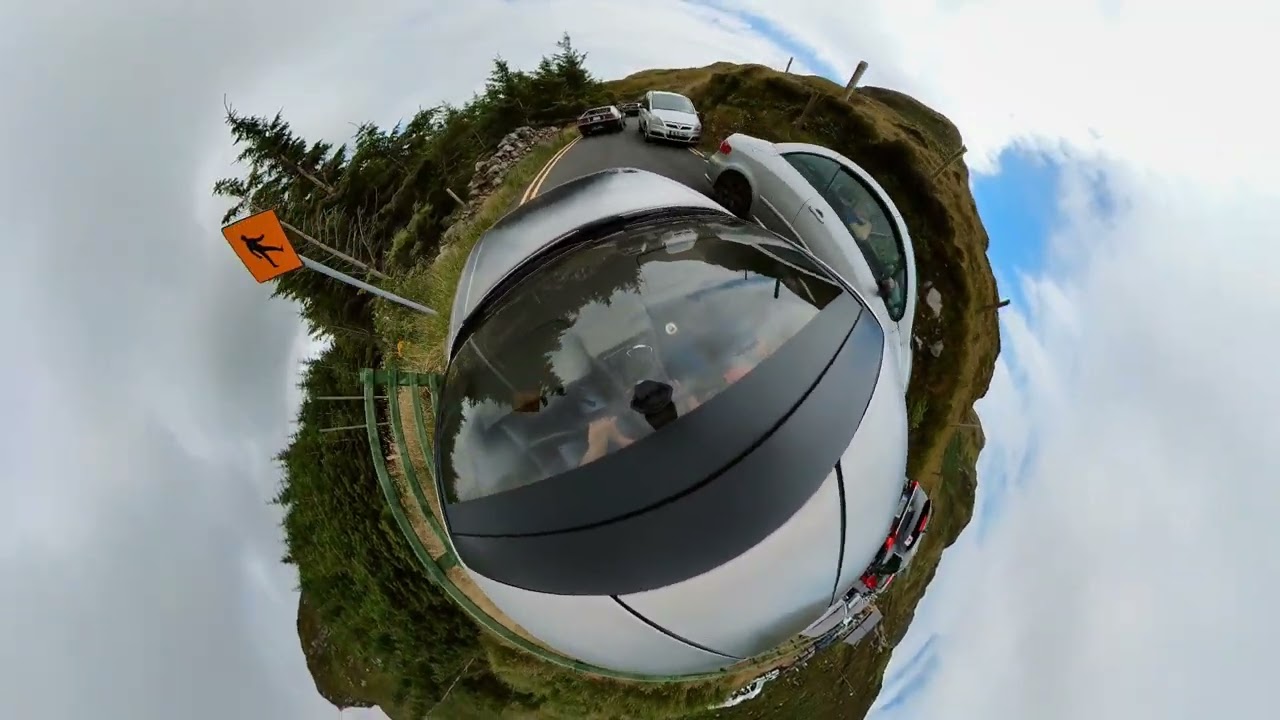 DeLorean Donegal Road Trip August 2022 Slieve League Descent