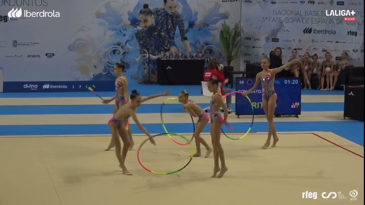 Conjunto Infantil Club Ritmo. 3º fase Copa de España 2023