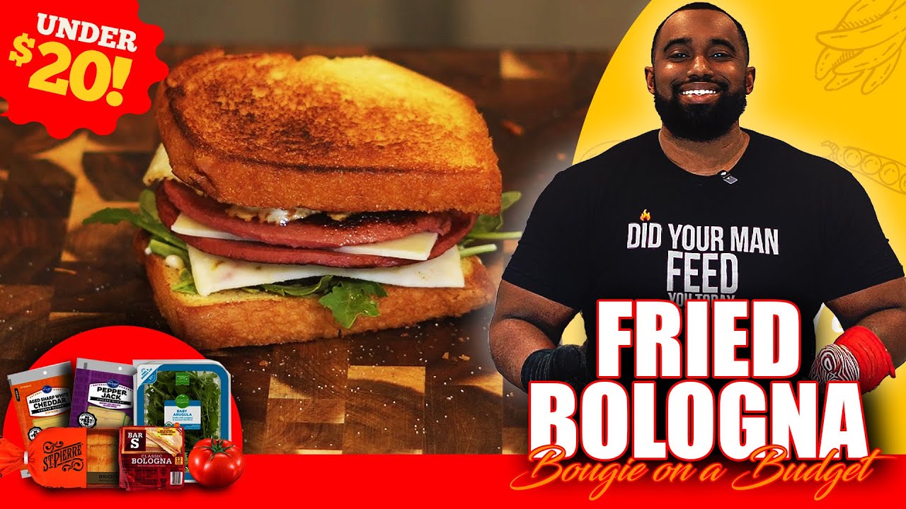 The Fried Bologna Sandwich Just Got an Upgrade! 🔥 Bougie on a Budget
