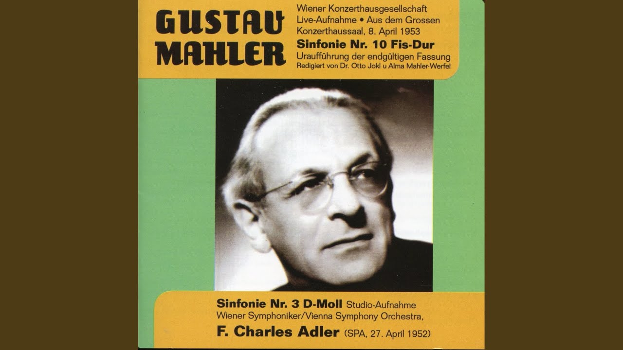 Symphony No. 10 in F-Sharp Minor (arr. O. Jokl) : I. Adagio