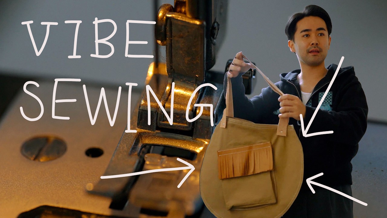 VIBE SEWING: Learn to make a tote bag from scratch